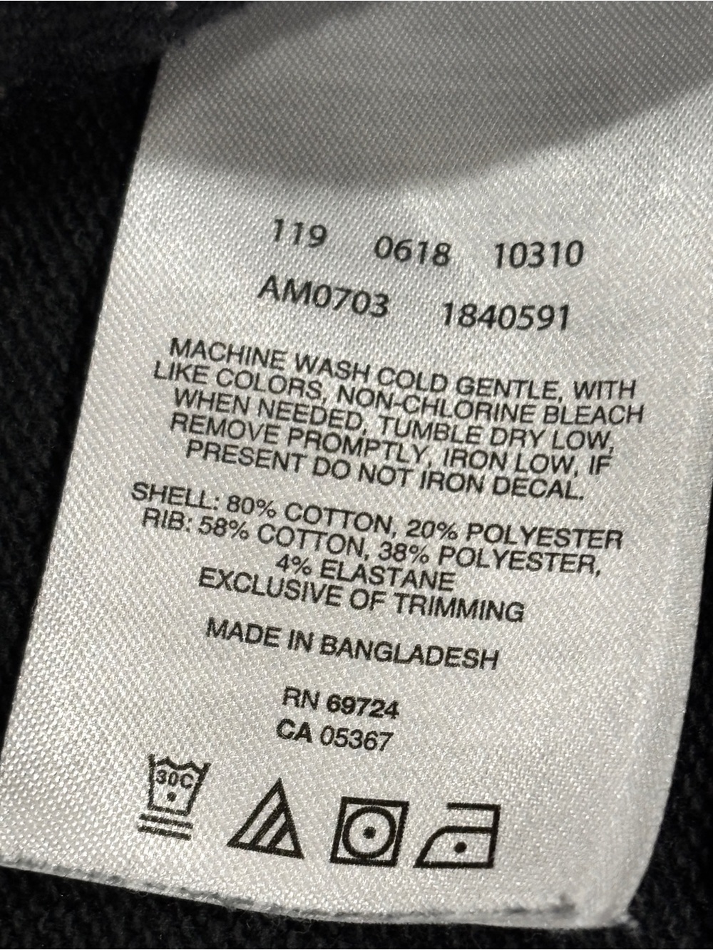 Columbia Dark Navy Logo Crew Sweatshirt - Picture 6 of 6